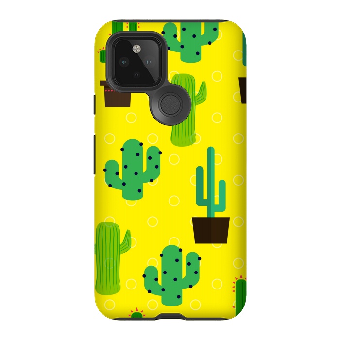 Pixel 5 StrongFit cactus pattern by MALLIKA