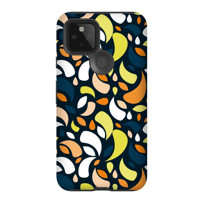 Pixel 5 StrongFit multicolored leaf shapes by TMSarts