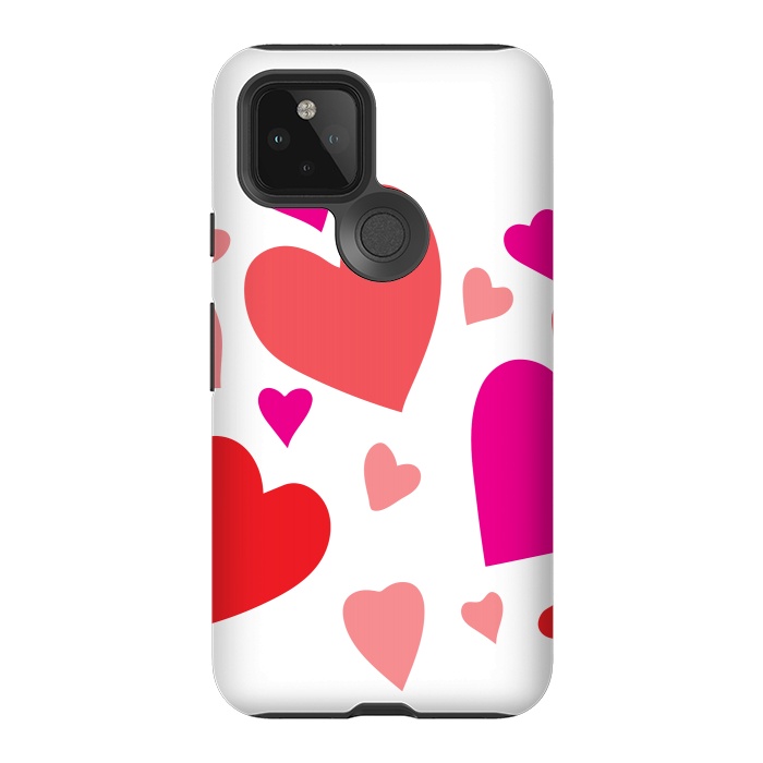 Pixel 5 StrongFit Decorative paper heart by Bledi