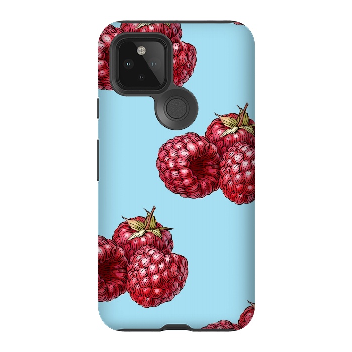 Pixel 5 StrongFit Raspberries by Carlos Maciel