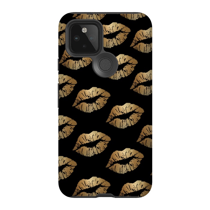 Pixel 5 StrongFit LIPS PATTERN 3  by MALLIKA