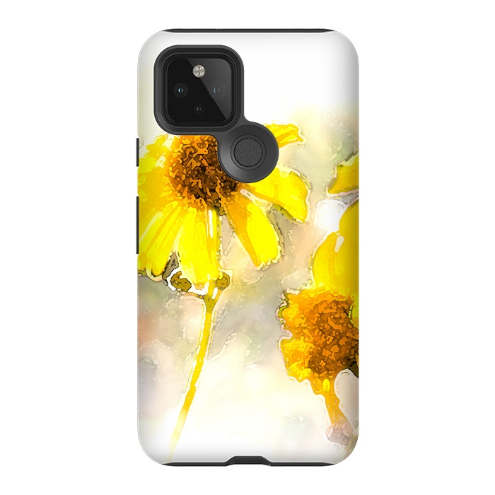 Pixel 5 StrongFit #freshness #watercolors #sunflower #sun #light by Bledi
