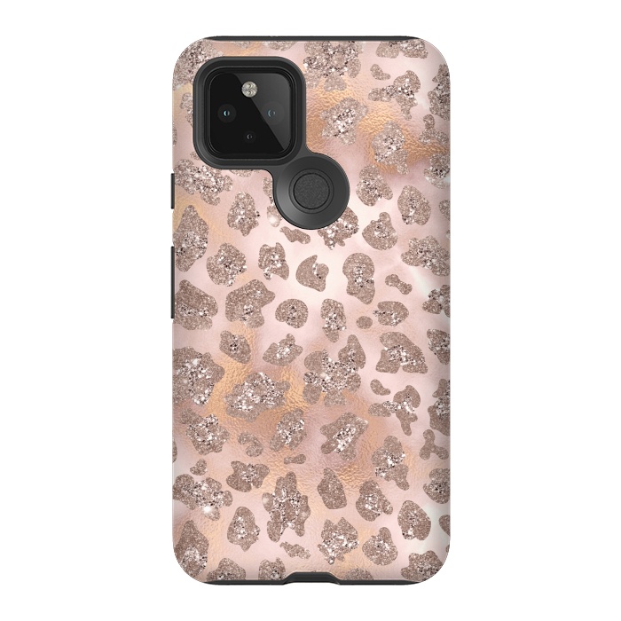 Pixel 5 StrongFit cheetah rosegold by  Utart