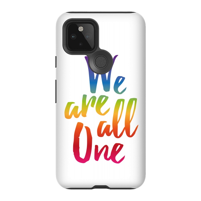 Pixel 5 StrongFit We Are All One Rainbow by Majoih
