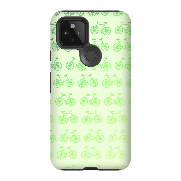 Pixel 5 StrongFit Green Bikes by Carlos Maciel