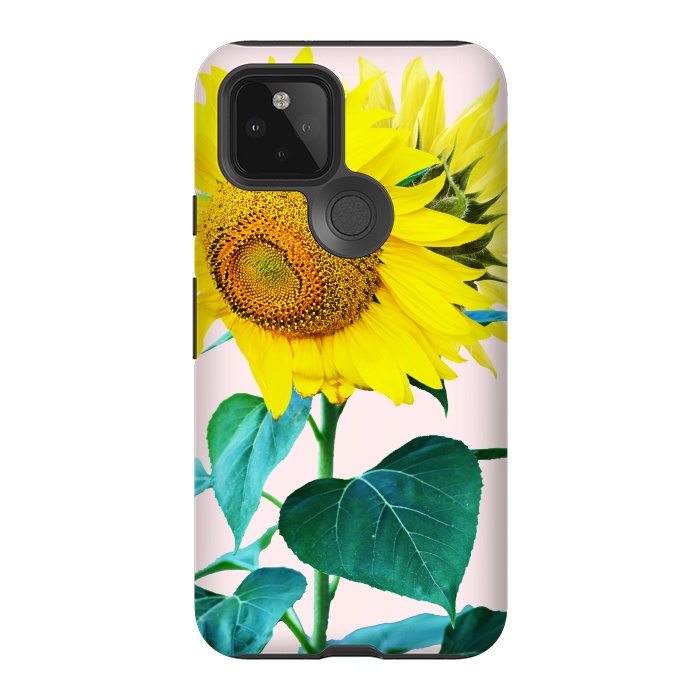 Pixel 5 StrongFit Sun Flowers by Uma Prabhakar Gokhale