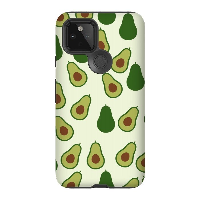 Pixel 5 StrongFit Cute Avocado by Karolina