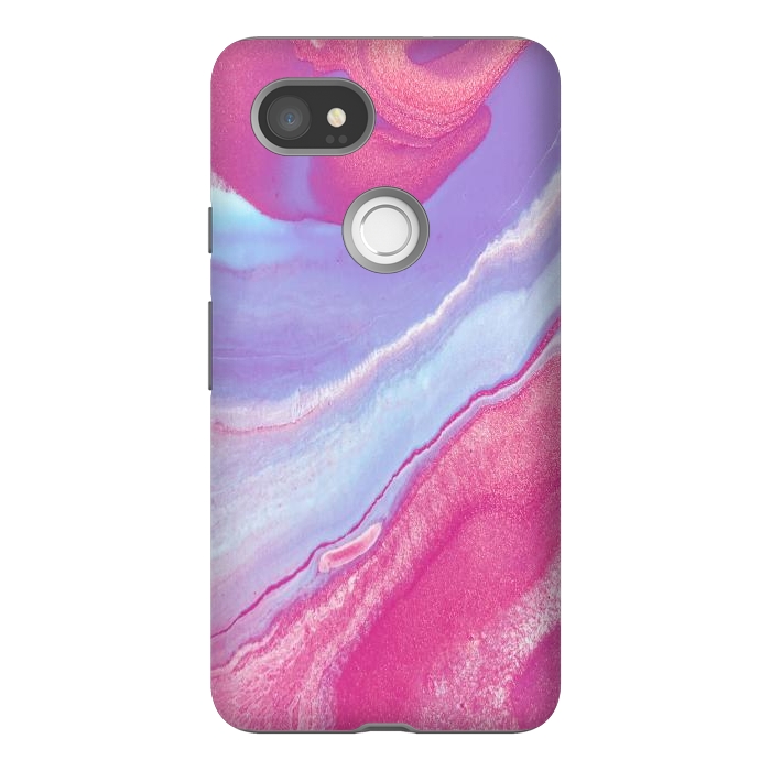 Pixel 2XL StrongFit Pink Wave by Ashley Camille