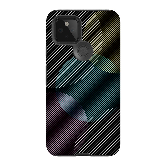 Pixel 5 StrongFit CIRCLE PATTERN WITH LINES by MALLIKA