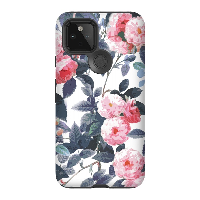 Pixel 5 StrongFit Vintage romantic roses by Oana 