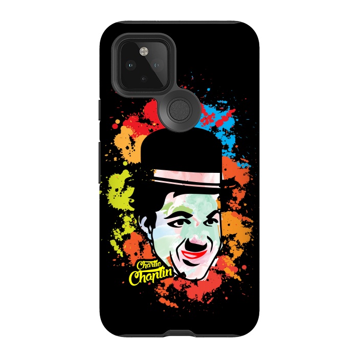 Pixel 5 StrongFit charlie chaplin by TMSarts