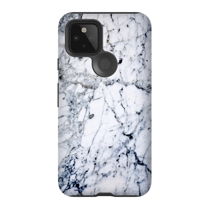 Pixel 5 StrongFit Marble Gray XV by ArtsCase
