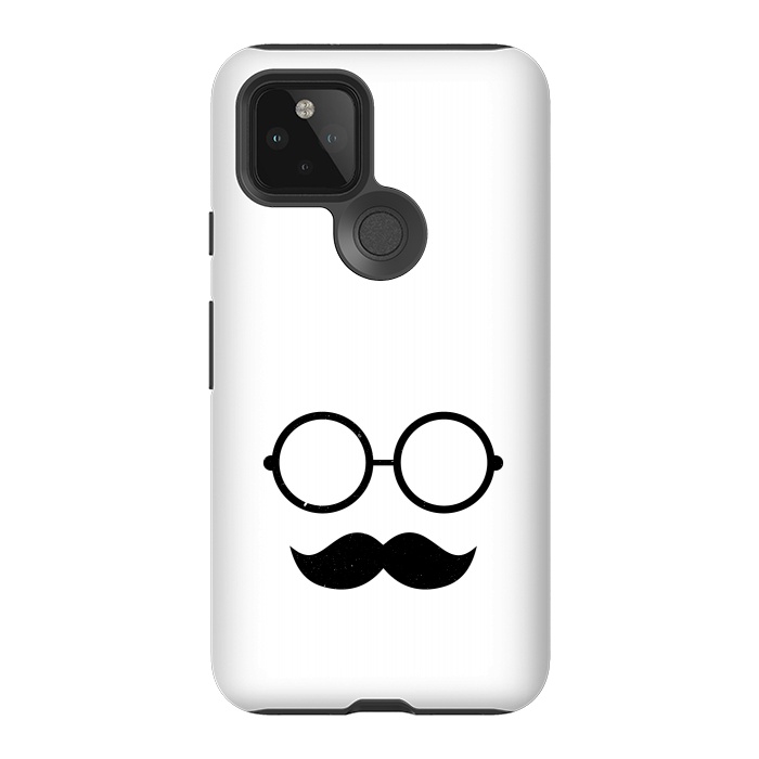 Pixel 5 StrongFit cool mustache by TMSarts