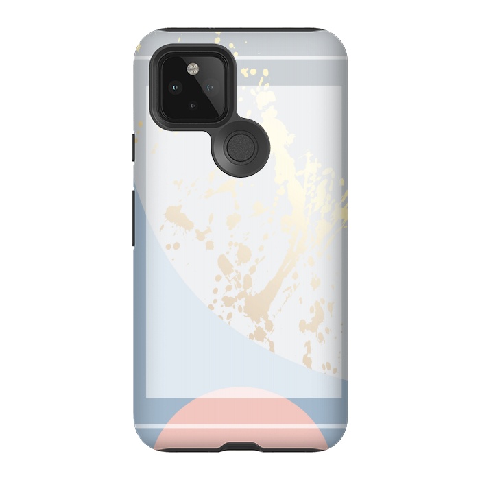 Pixel 5 StrongFit Pastel Colors In Marbling by ArtsCase