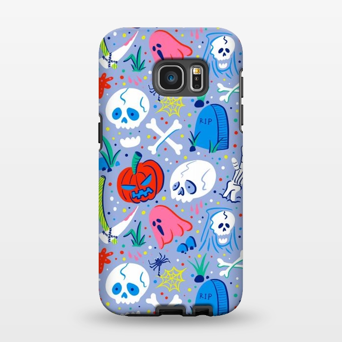 Galaxy S7 EDGE StrongFit Horror Pattern by Afif Quilimo