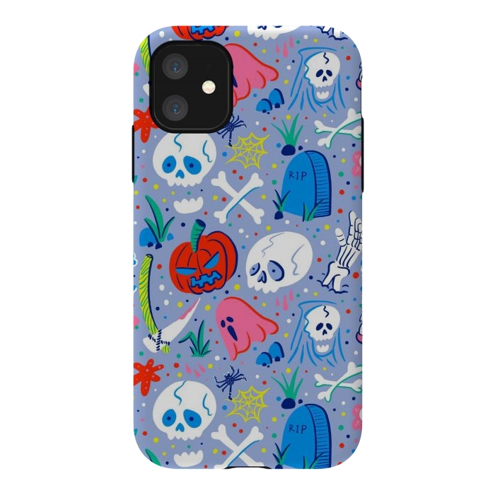 iPhone 11 StrongFit Horror Pattern by Afif Quilimo
