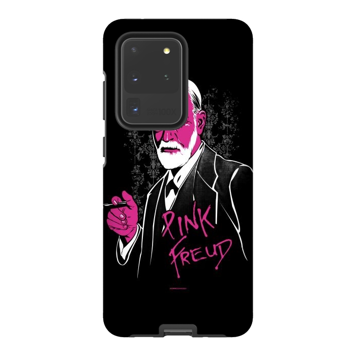 Galaxy S20 Ultra StrongFit Pink Freud by Draco