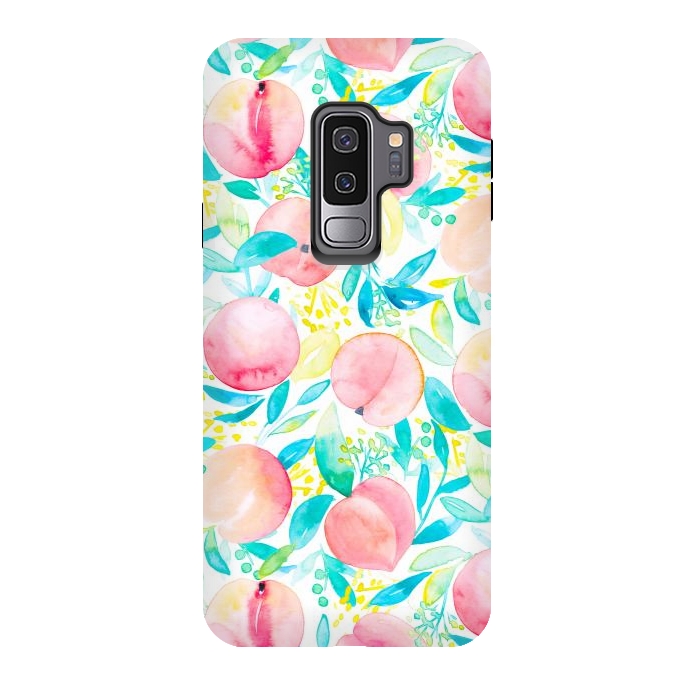 Galaxy S9 plus StrongFit Peachy Peach by gingerlique