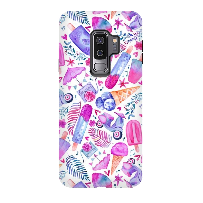 Galaxy S9 plus StrongFit Purple Day Dreams and Ice Creams by gingerlique