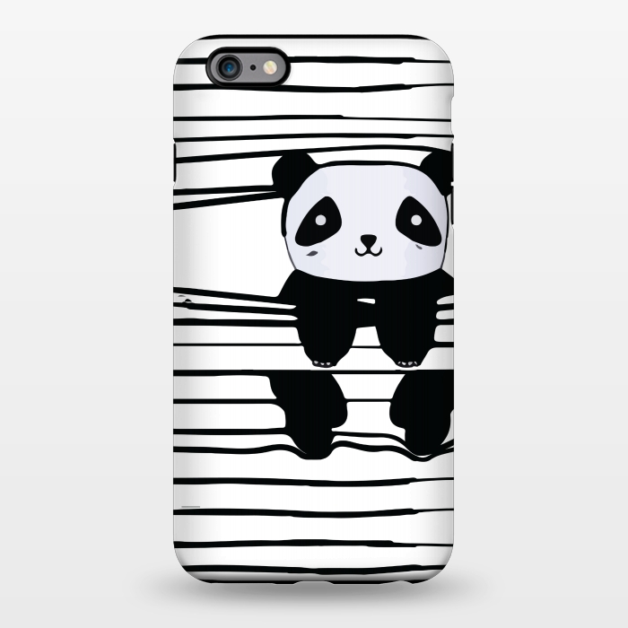 iPhone 6/6s plus StrongFit peek-a-boo panda by MALLIKA