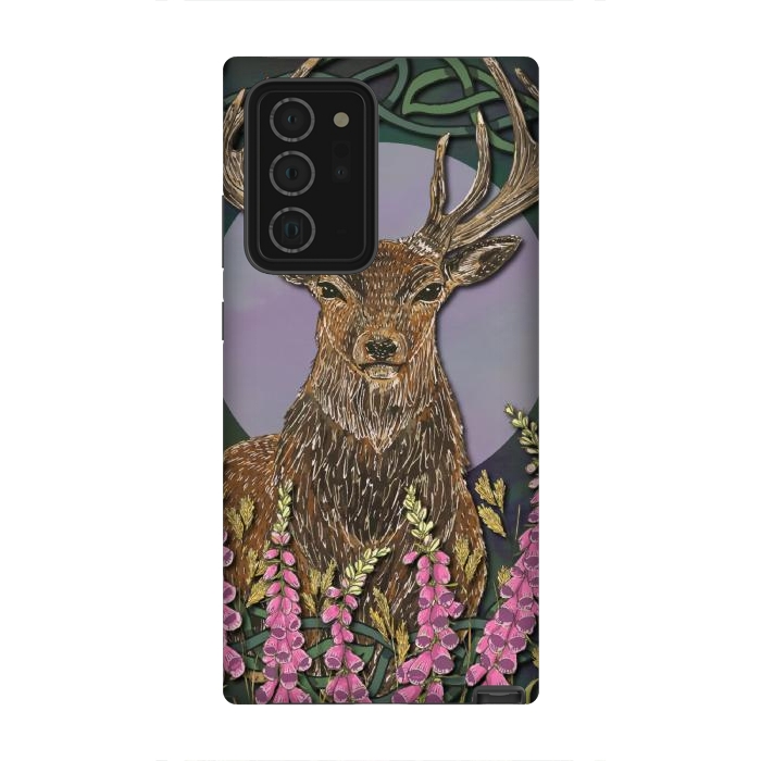 Galaxy Note 20 Ultra StrongFit Woodland Stag by Lotti Brown