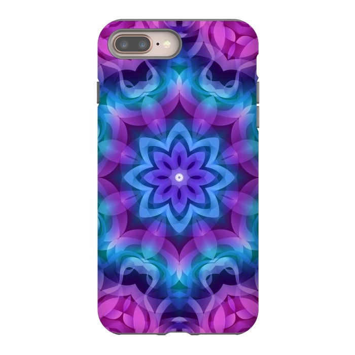 iPhone 7 plus StrongFit Floral Abstract G269 by Medusa GraphicArt