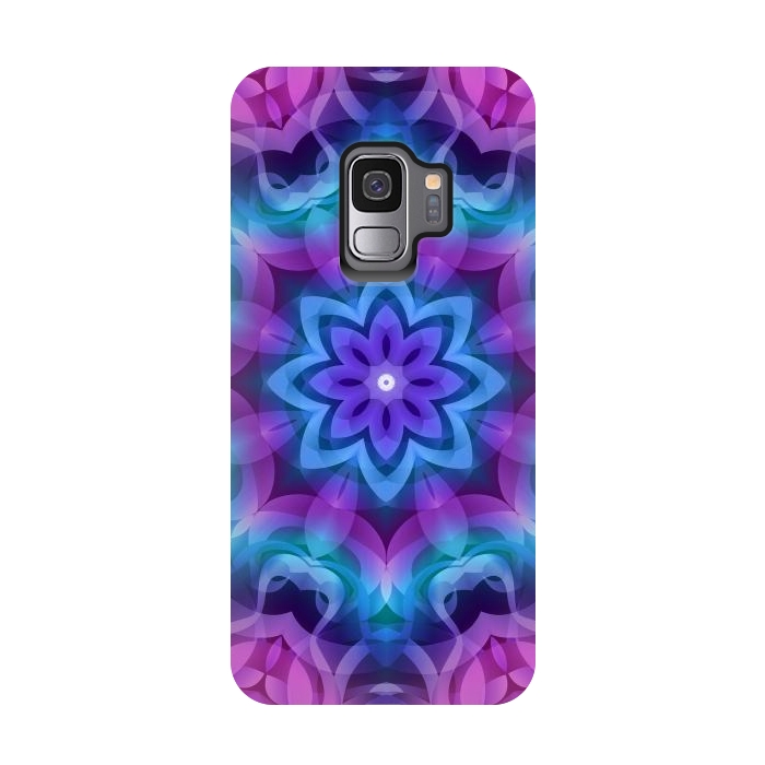 Galaxy S9 StrongFit Floral Abstract G269 by Medusa GraphicArt