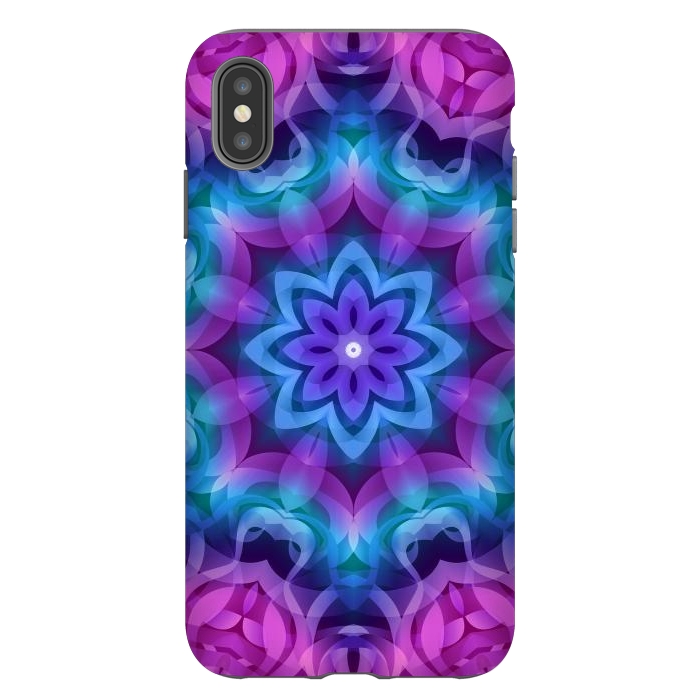 iPhone Xs Max StrongFit Floral Abstract G269 by Medusa GraphicArt
