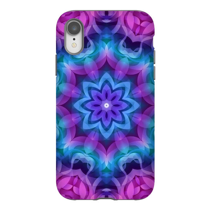 iPhone Xr StrongFit Floral Abstract G269 by Medusa GraphicArt