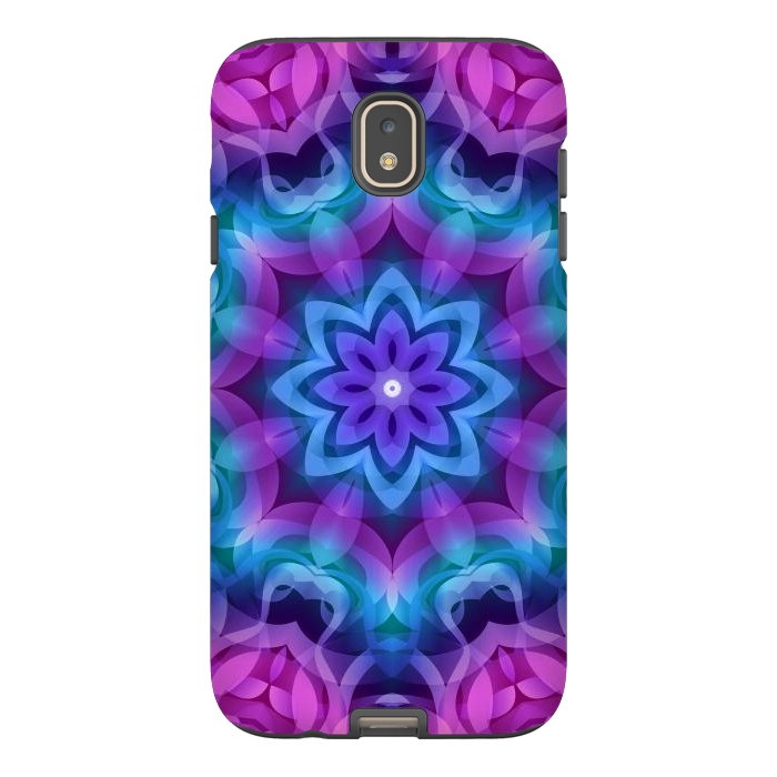 Galaxy J7 StrongFit Floral Abstract G269 by Medusa GraphicArt