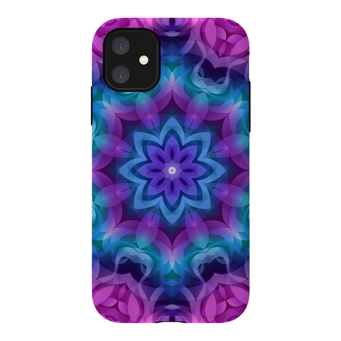 iPhone 11 StrongFit Floral Abstract G269 by Medusa GraphicArt