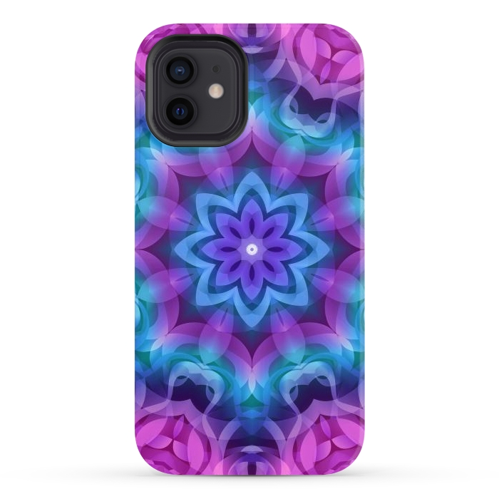 iPhone 12 StrongFit Floral Abstract G269 by Medusa GraphicArt