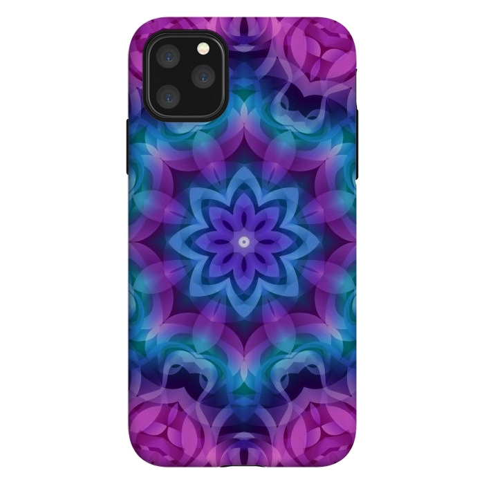 iPhone 11 Pro Max StrongFit Floral Abstract G269 by Medusa GraphicArt