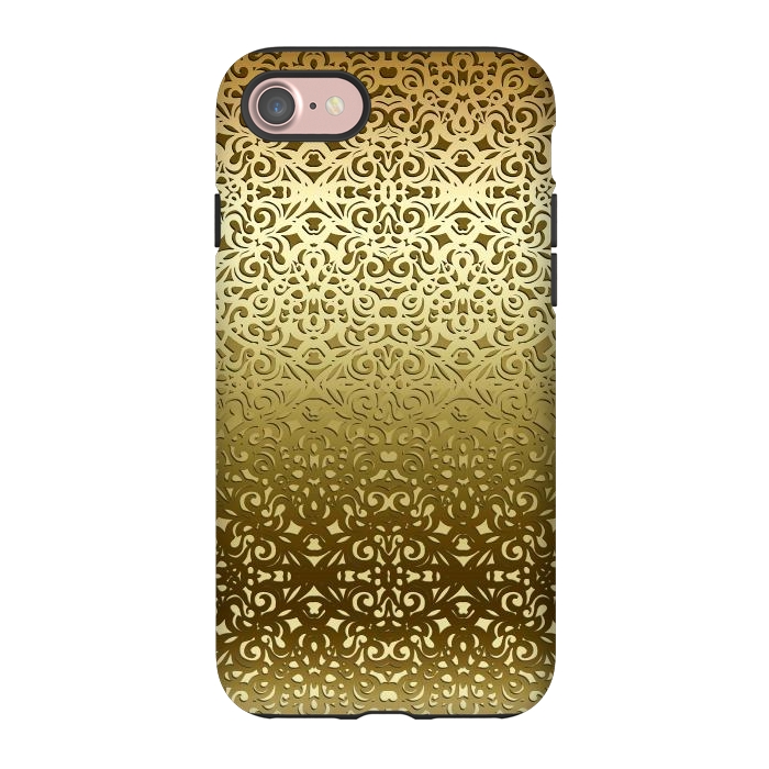 iPhone 7 StrongFit Baroque Style Inspiration G155b by Medusa GraphicArt