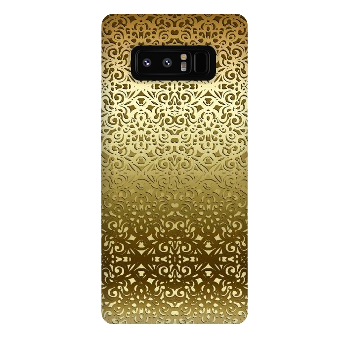 Galaxy Note 8 StrongFit Baroque Style Inspiration G155b by Medusa GraphicArt