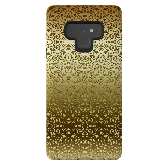 Galaxy Note 9 StrongFit Baroque Style Inspiration G155b by Medusa GraphicArt