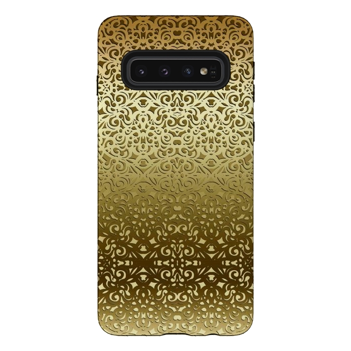 Galaxy S10 StrongFit Baroque Style Inspiration G155b by Medusa GraphicArt