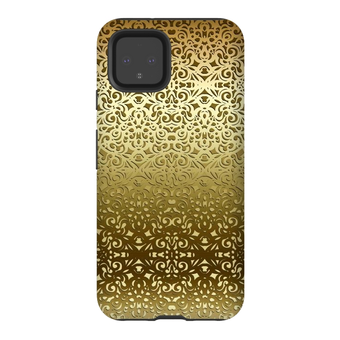 Pixel 4 StrongFit Baroque Style Inspiration G155b by Medusa GraphicArt