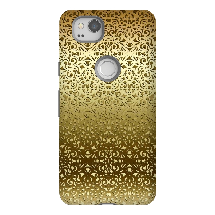 Pixel 2 StrongFit Baroque Style Inspiration G155b by Medusa GraphicArt