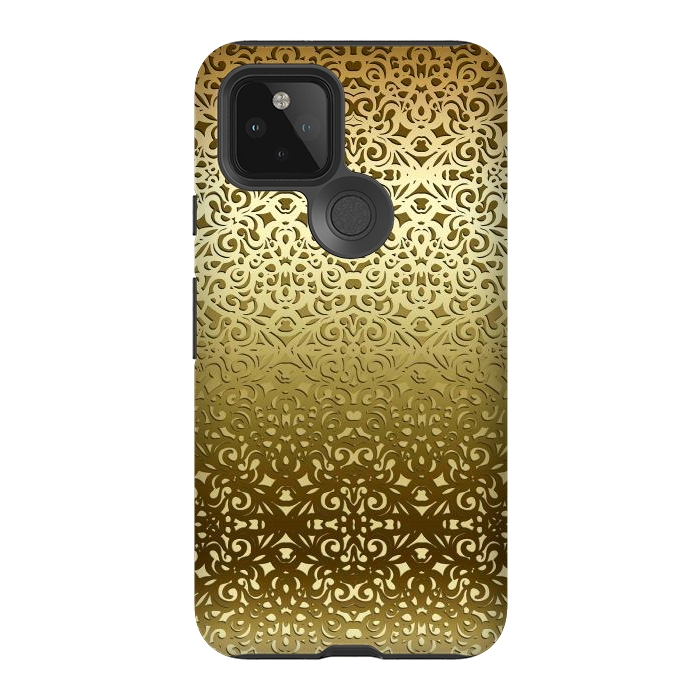 Pixel 5 StrongFit Baroque Style Inspiration G155b by Medusa GraphicArt