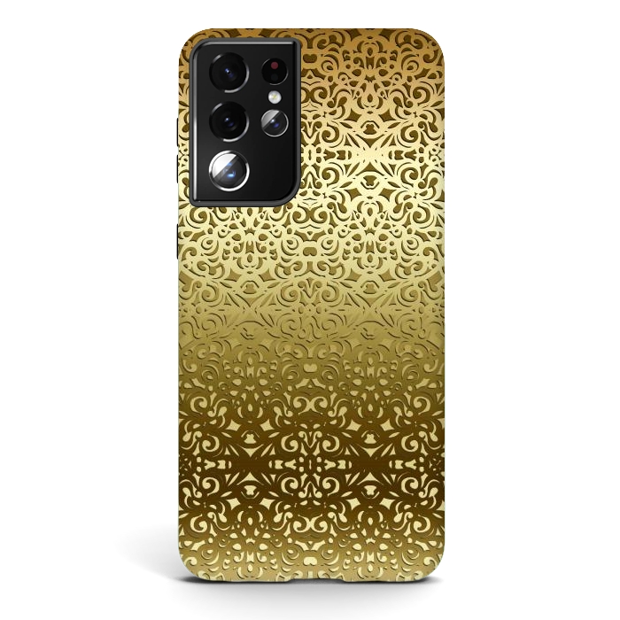 Galaxy S21 ultra StrongFit Baroque Style Inspiration G155b by Medusa GraphicArt