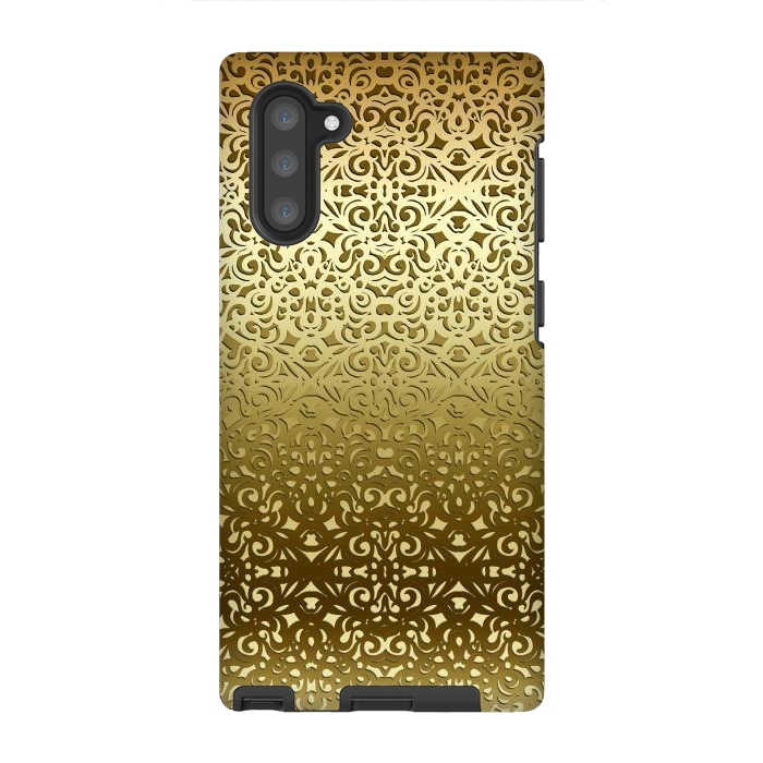 Galaxy Note 10 StrongFit Baroque Style Inspiration G155b by Medusa GraphicArt