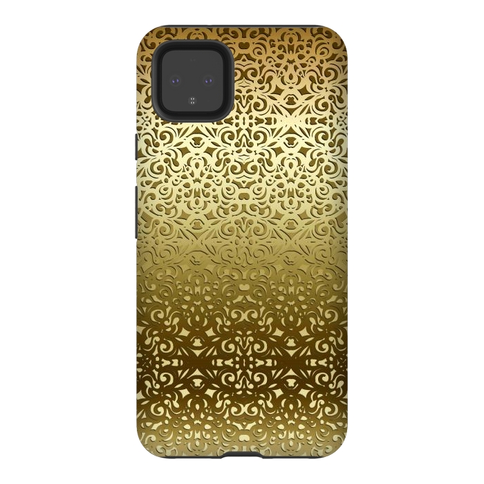 Pixel 4XL StrongFit Baroque Style Inspiration G155b by Medusa GraphicArt