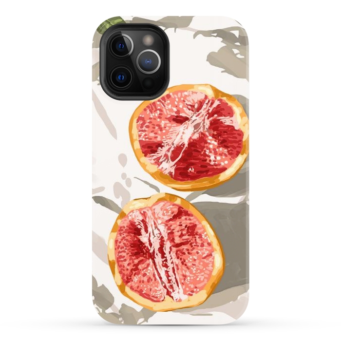 iPhone 12 Pro Max StrongFit Grapefruit Kinda Zest For Life by Uma Prabhakar Gokhale