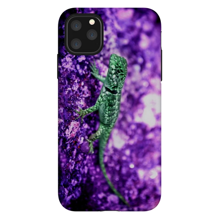 iPhone 11 Pro Max StrongFit Lizard by Laura Nagel