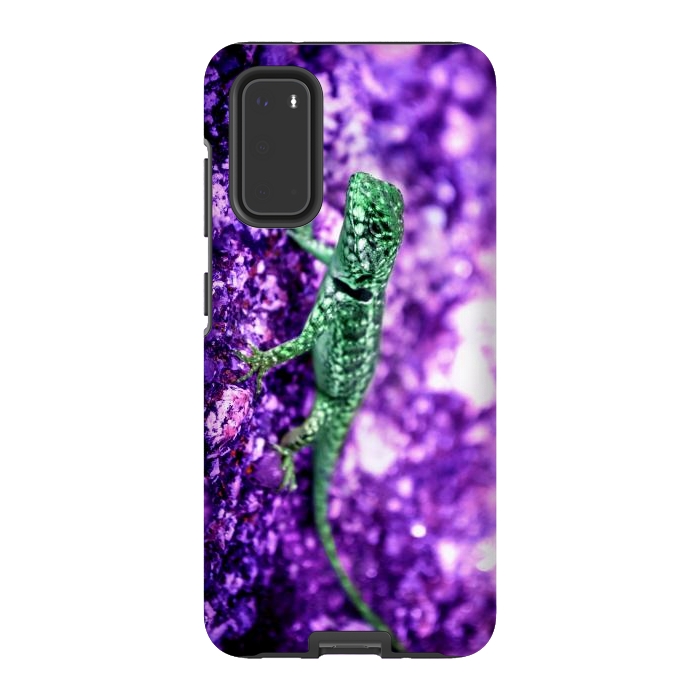 Galaxy S20 StrongFit Lizard by Laura Nagel