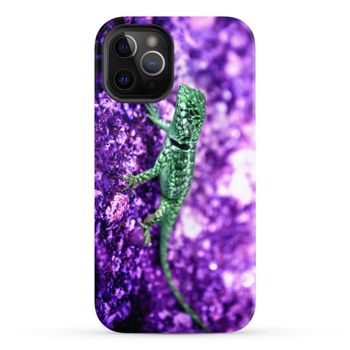 iPhone 12 Pro Max StrongFit Lizard by Laura Nagel