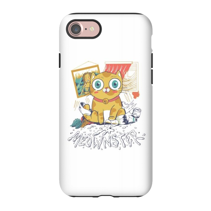 iPhone 7 StrongFit Meownster by Afif Quilimo
