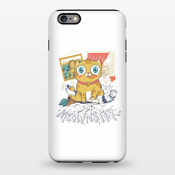 iPhone 6/6s plus StrongFit Meownster by Afif Quilimo