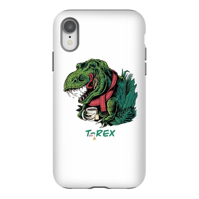 iPhone Xr StrongFit Tea-REX by Afif Quilimo